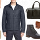 AG ‘Graduate SUD’ Slim Straight Leg Pants, $130 | Kiehl’s Ultimate Man Body Scrub Soap, $10 | The North Face ‘Chase’ Heatseeker Quilted Jacket, $110 | Ted Baker London ‘Wood’ Duffel Bag, $150 | Cole Haan ‘Cambridge’ Wingtip, $156 | Magnanni ‘Marcelo’ Plain Toe Boot, $265